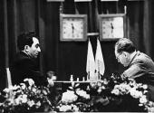 1963թ.մայիսի 20 - Մոսկվայում ավարտվել է աշխարհի շախմատի չեմպիոնի կոչման համար Բոտվիննիկ-Պետրոսյան խաղը` Տ.Պետրոսյանի հաղթանակով