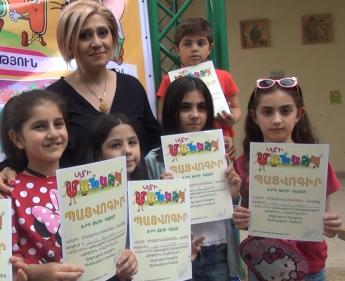 «Փոքրիկ նկարիչներ» 6-րդ մրցույթի առաջին փուլի հաղթողներին շնորհվեցին պատվոգրեր (տեսանյութ)