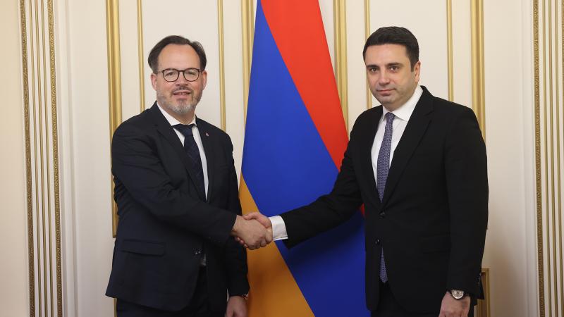 ՀՀ ԱԺ նախագահ Ալեն Սիմոնյանն ընդունել է ԵԽԽՎ-ում Ֆրանսիայի պատվիրակության ղեկավարին