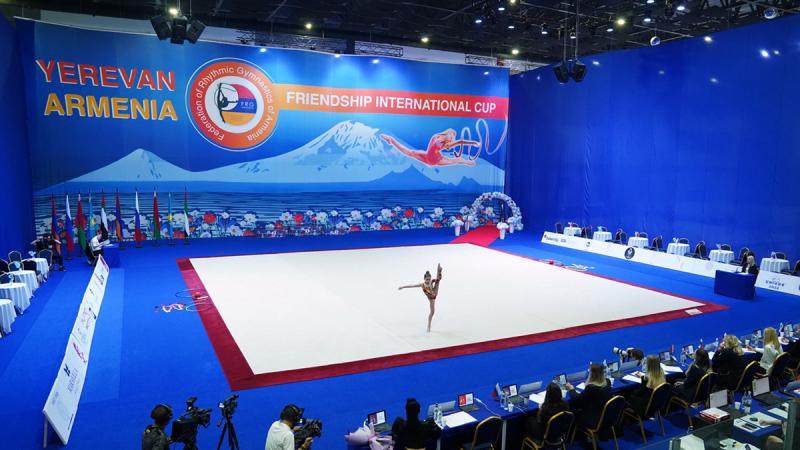 В Ереване завершился международный турнир по художественной гимнастике 