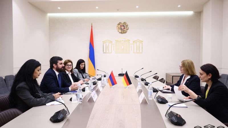 Սարգիս Խանդանյանն ընդունել է ՀՀ-ում Գերմանիայի դեսպանին
