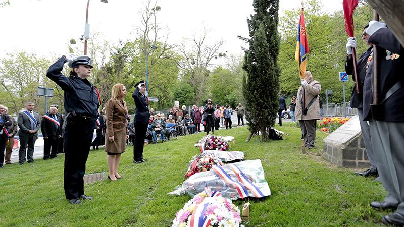 Փարիզի մերձակա Լիլա քաղաքում տեղի է ունեցել Հայոց ցեղասպանության 110-րդ տարելիցին նվիրված ոգեկոչման պաշտոնական արարողություն