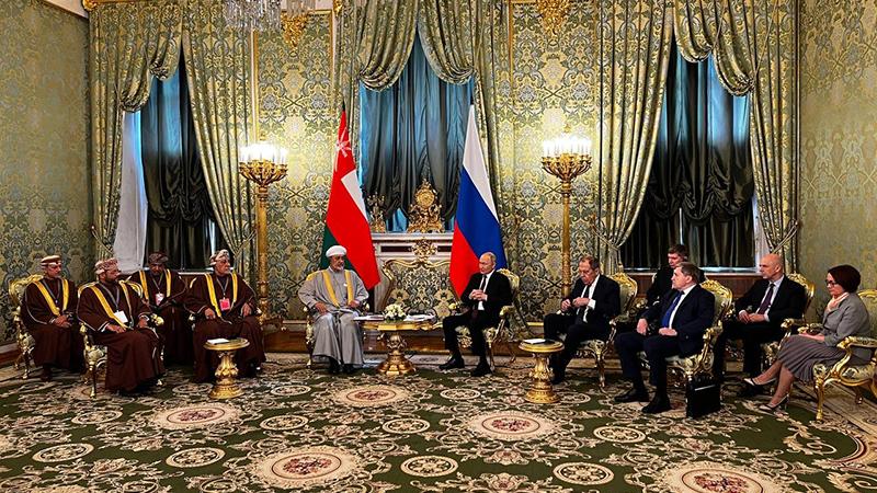 Ռուսական ընկերությունները հետաքրքրված են Օմանի հետ համագործակցությամբ. Պուտին