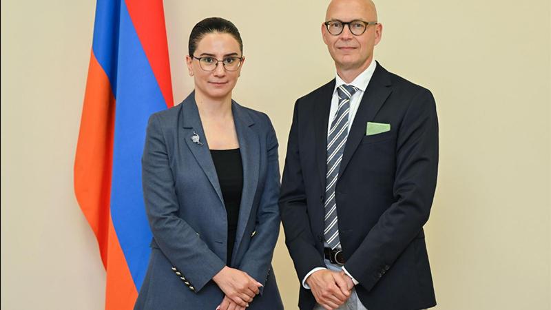 ՀՀ գլխավոր դատախազը և Եվրաջասթի ներկայացուցիչը քննարկել են երկուստեք հետաքրքրություն ներկայացնող մի շարք հարցեր
