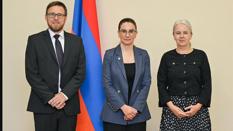 Աննա Վարդապետյանը ընդունել է Չեխիայի դատախազության պատվիրակությանը