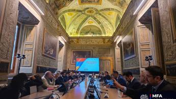 Վահան Կոստանյանը Հռոմում ներկայացրել է Հայաստանի տեսլականը տարածաշրջանային և գլոբալ զարգացումների վերաբերյալ