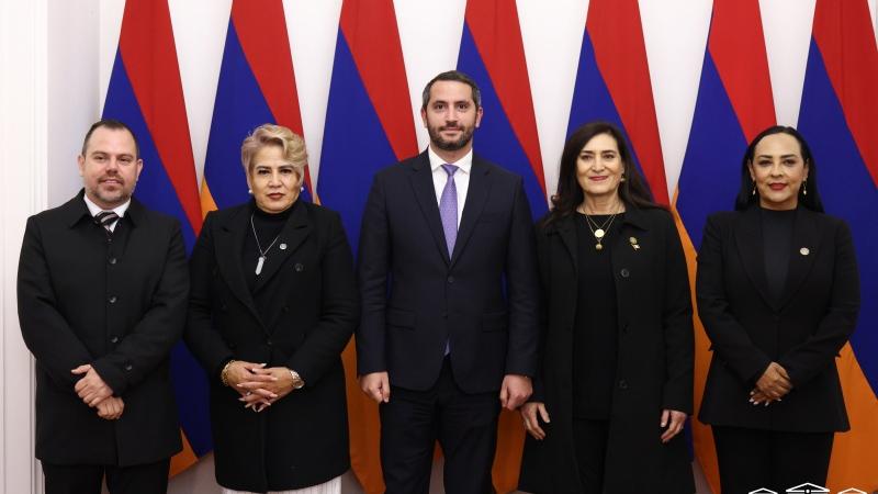 ԱԺ-ն հյուրընկալել է Մեքսիկայի Պատգամավորների պալատի Մեքսիկա-Հայաստան բարեկամական խմբի պատվիրակությանը