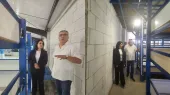 Էկոնոմիկայի նախարարի տեղակալն այցելել է Էջմիածին համայնքում կառուցվող խեցգետնաբուծական համալիր