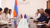 Србухи Гальян и Василис Марагос обсудили повестку сотрудничества Армения-ЕС