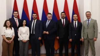 The delegation of the Bundestag of Germany has been hosted in the Parliament.