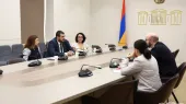 Арман Егоян встретился с директором региональной программы Фонда Конрада Аденауэра