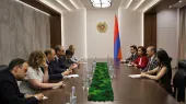 Армен Григорян принял делегацию новой миссии партнерства ЕС в Армении.