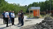 Construction works for the intra-farm irrigation water network are coming to an end in the Nurnus settlement.