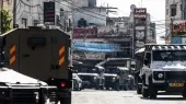 The Israeli military has conducted searches in the Qalandiya refugee camp.